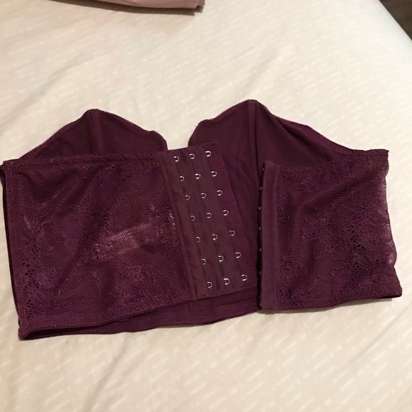 Victoria’s Secret Dream Angels Purple Corset Crop - Picture 2 of 7